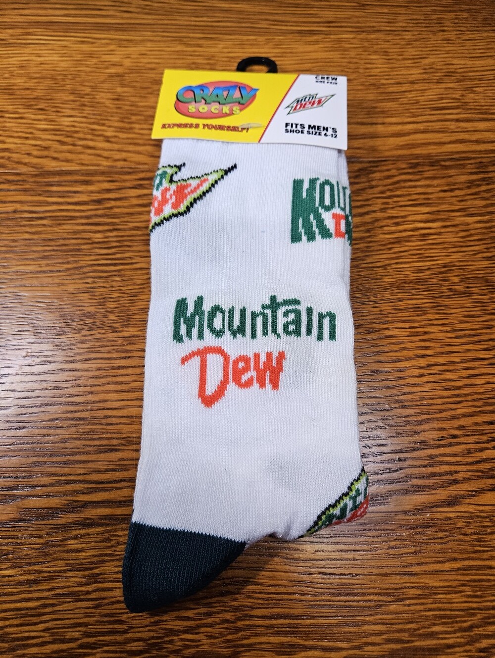 Crazy Socks Mens Novelty Crew Socks Bundle Of 5 - Picture 6 of 8